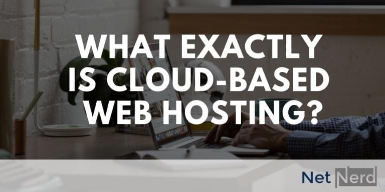 Cloud based web hosting