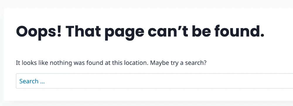 WordPress all pages not found except home page