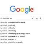 Why can't my website be found in Google search?