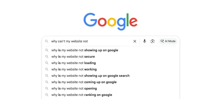 Why can't my website be found in Google search?